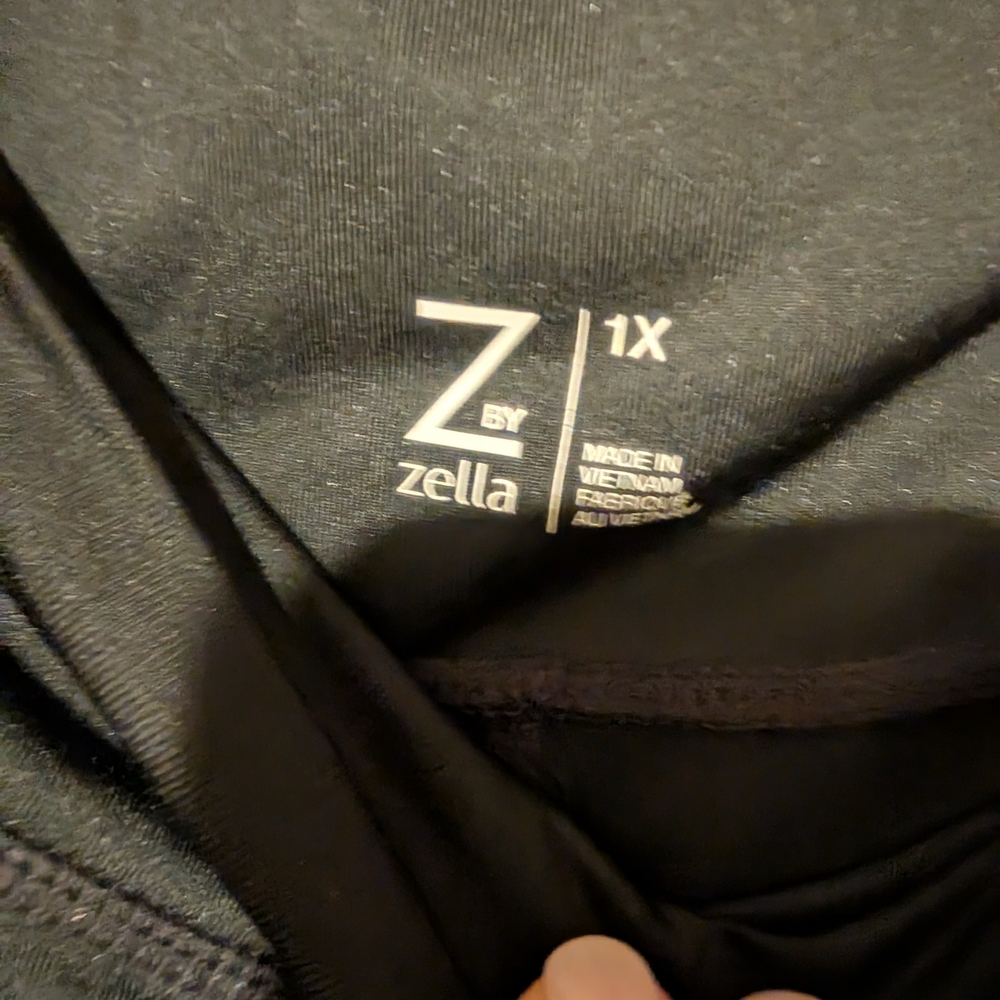 Z by Zella Black Active Top - 1X